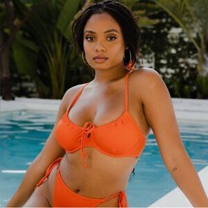 Toluca Bikini Set - Nectar (Vibrant Orange)
